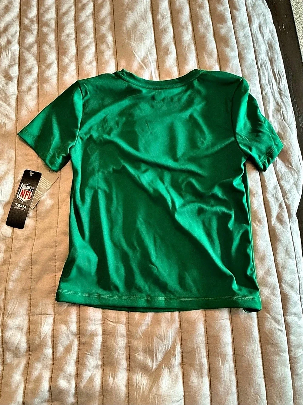 NFL New York Jets Green Short Sleeve Tee Boys Large NWT